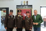 Bgm. Mario Angerer, Bereichsfeuerwehr- kommandant Alexander Siegmund, HBI Phillip Roland Pils (Kommandant der FF Kalwang) und LH Mario Kunasek (v.l.) bei der Einweihung des neuen Feuerwehrdepots. © Land Steiermark; Verwendung bei Quellenangabe honorarfrei Bgm. Mario Angerer, Bereichsfeuerwehr- kommandant Alexander Siegmund, HBI Phillip Roland Pils (Kommandant der FF Kalwang) und LH Mario Kunasek (v.l.) bei der Einweihung des neuen Feuerwehrdepots. © Land Steiermark; Verwendung bei Quellenangabe honorarfrei