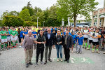 Moderator Sepp Reich, Direktor Wolfgang Fank (Land- und forstwirtschaftliche Fachschule Kirchberg am Walde), Landeshauptmann Mario Kunasek, die Mitorganisatorin der Sommersportspiele, Claudia Drexler und Landesschulinspektor Johannes Hütter (v.l.) © Land Steiermark/Binder; bei Quellenangabe honorarfrei Moderator Sepp Reich, Direktor Wolfgang Fank (Land- und forstwirtschaftliche Fachschule Kirchberg am Walde), Landeshauptmann Mario Kunasek, die Mitorganisatorin der Sommersportspiele, Claudia Drexler und Landesschulinspektor Johannes Hütter (v.l.) © Land Steiermark/Binder; bei Quellenangabe honorarfrei