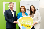 Landesrätin Simone Schmiedtbauer, Werner Ressi (Vorstandsdirektor der Energie Steiermark) und Irene Hofer (Energieagentur Steiermark) machten Lust auf den „Langen Tag der Energie". © Land Steiermark/Melanie Laimer; Verwendung bei Quellenangabe honorarfrei Landesrätin Simone Schmiedtbauer, Werner Ressi (Vorstandsdirektor der Energie Steiermark) und Irene Hofer (Energieagentur Steiermark) machten Lust auf den „Langen Tag der Energie". © Land Steiermark/Melanie Laimer; Verwendung bei Quellenangabe honorarfrei