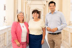 Beim heutigen Gewaltschutzbeirat (v.l.n.r.): Leiterin der Abteilung 11 Barbara Pitner, LH-Stv. Manuela Khom und Soziallandesrat Hannes Amesbauer. © Land Steiermark/Robert Binder; Verwendung bei Quellenangabe honorarfrei Beim heutigen Gewaltschutzbeirat (v.l.n.r.): Leiterin der Abteilung 11 Barbara Pitner, LH-Stv. Manuela Khom und Soziallandesrat Hannes Amesbauer. © Land Steiermark/Robert Binder; Verwendung bei Quellenangabe honorarfrei