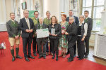 Steirische Zukunftsgemeinden 2024: In der Aula der Alten Universität wurden die Auszeichnungen für Initiativen in Sachen "Lebendige Ortskerne - Räume der Begegnung" überreicht.