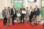 Steirische Zukunftsgemeinden 2024: In der Aula der Alten Universität wurden die Auszeichnungen für Initiativen in Sachen "Lebendige Ortskerne - Räume der Begegnung" überreicht.